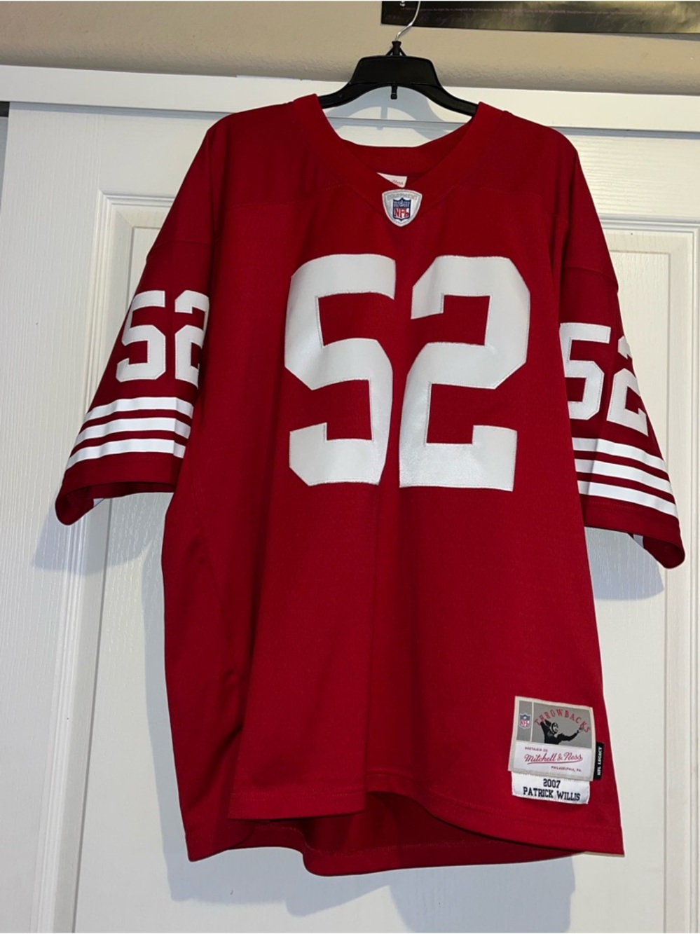 Patrick Willis San Francisco 49ers Mitchell & Ness 2007 Legacy Player Jersey XL